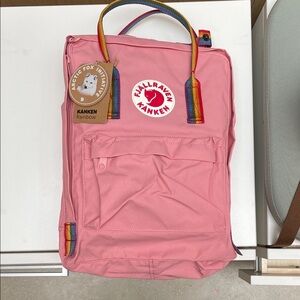 Fjallraven Kanken Pink Backpack